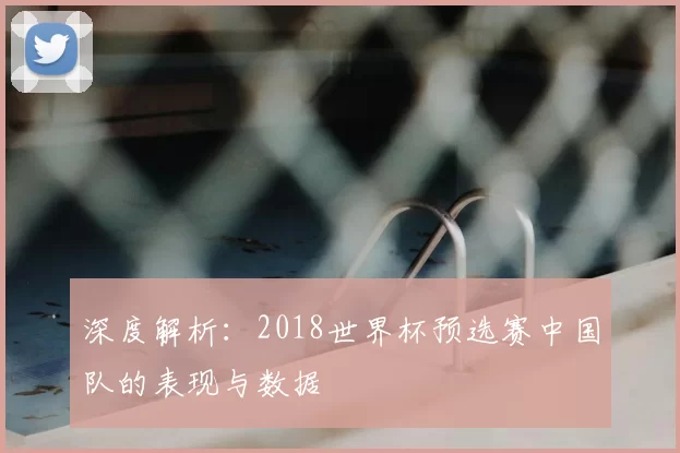 深度解析:2018世界杯预选赛中国队的表现与数据